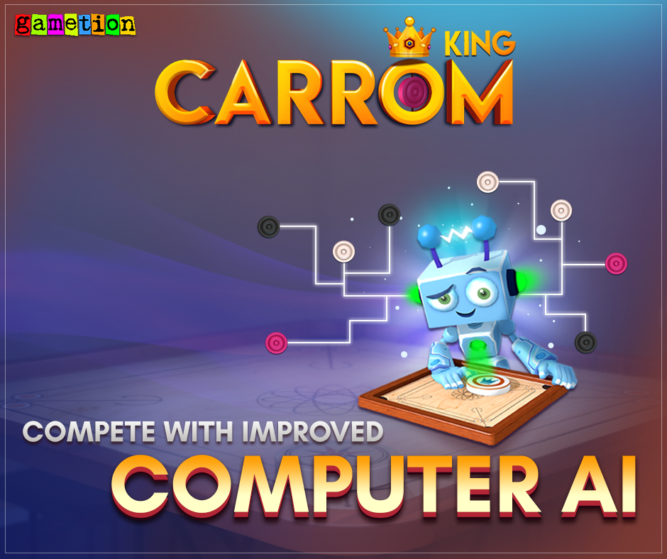 Carrom King update: Improved Computer AI