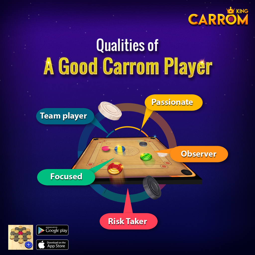 Qualities of a Good Carrom Player: How do winners make it big - Carrom King  Blog